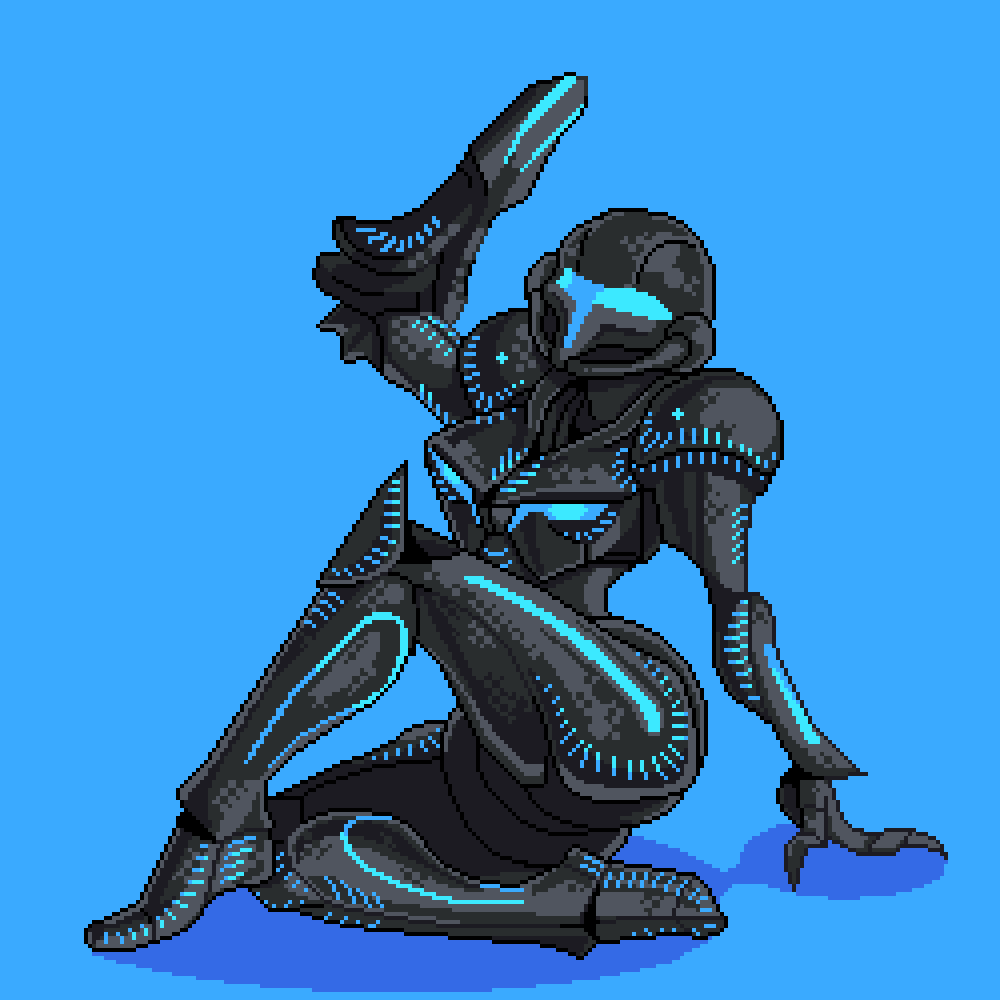 Dark Samus (Metroid) Rule 34 Image