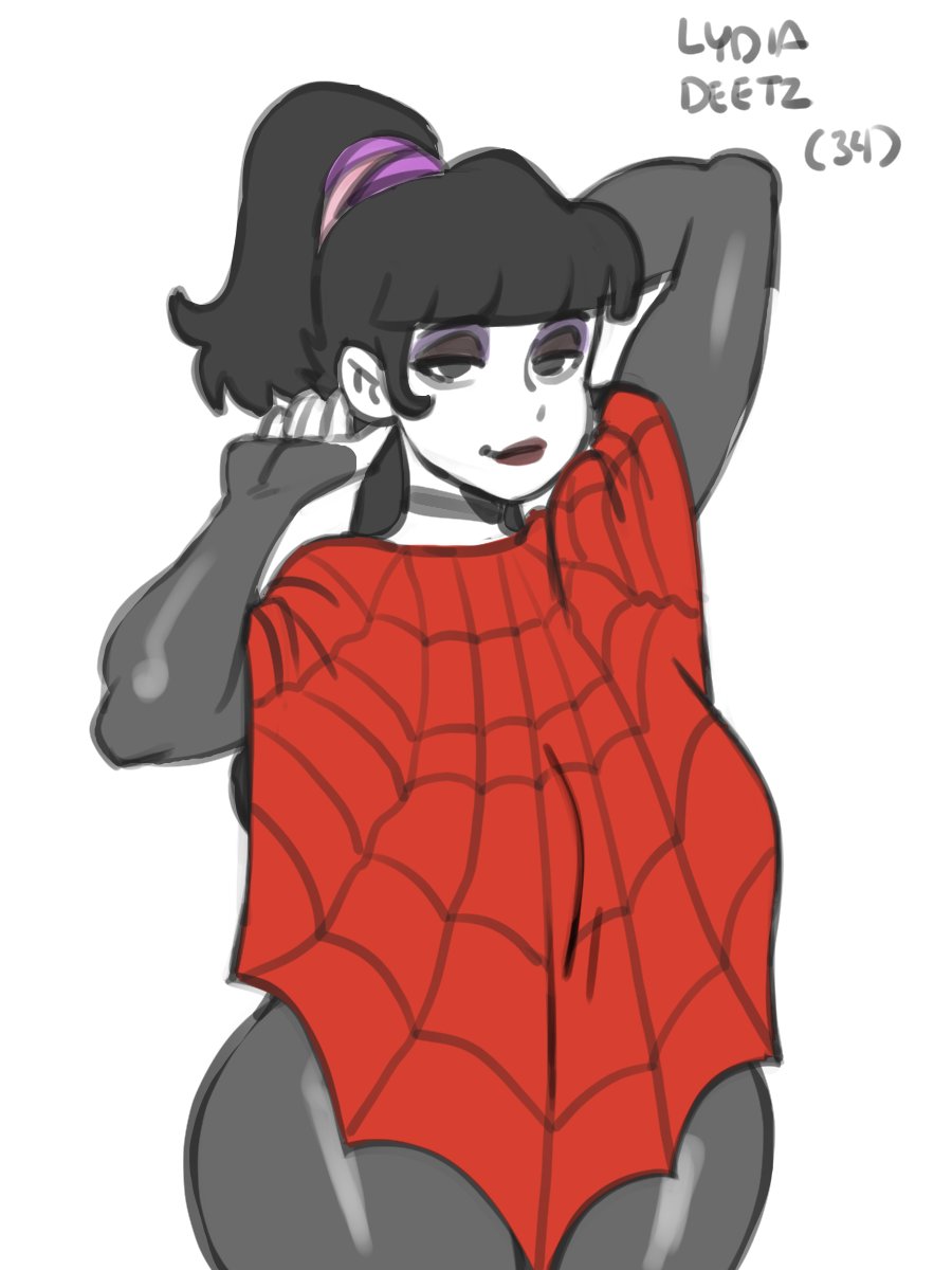 Lydia Deetz (Beetlejuice) Rule 34 Image