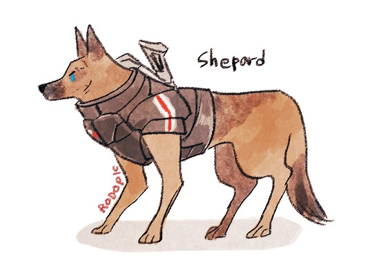 Commander Shepard (Mass Effect (Series)) Rule 34 Image
