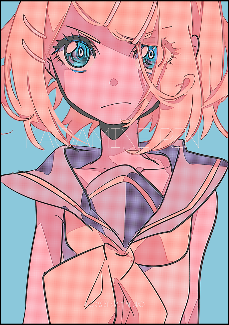 Kagamine Rin (Vocaloid) Rule 34 Image
