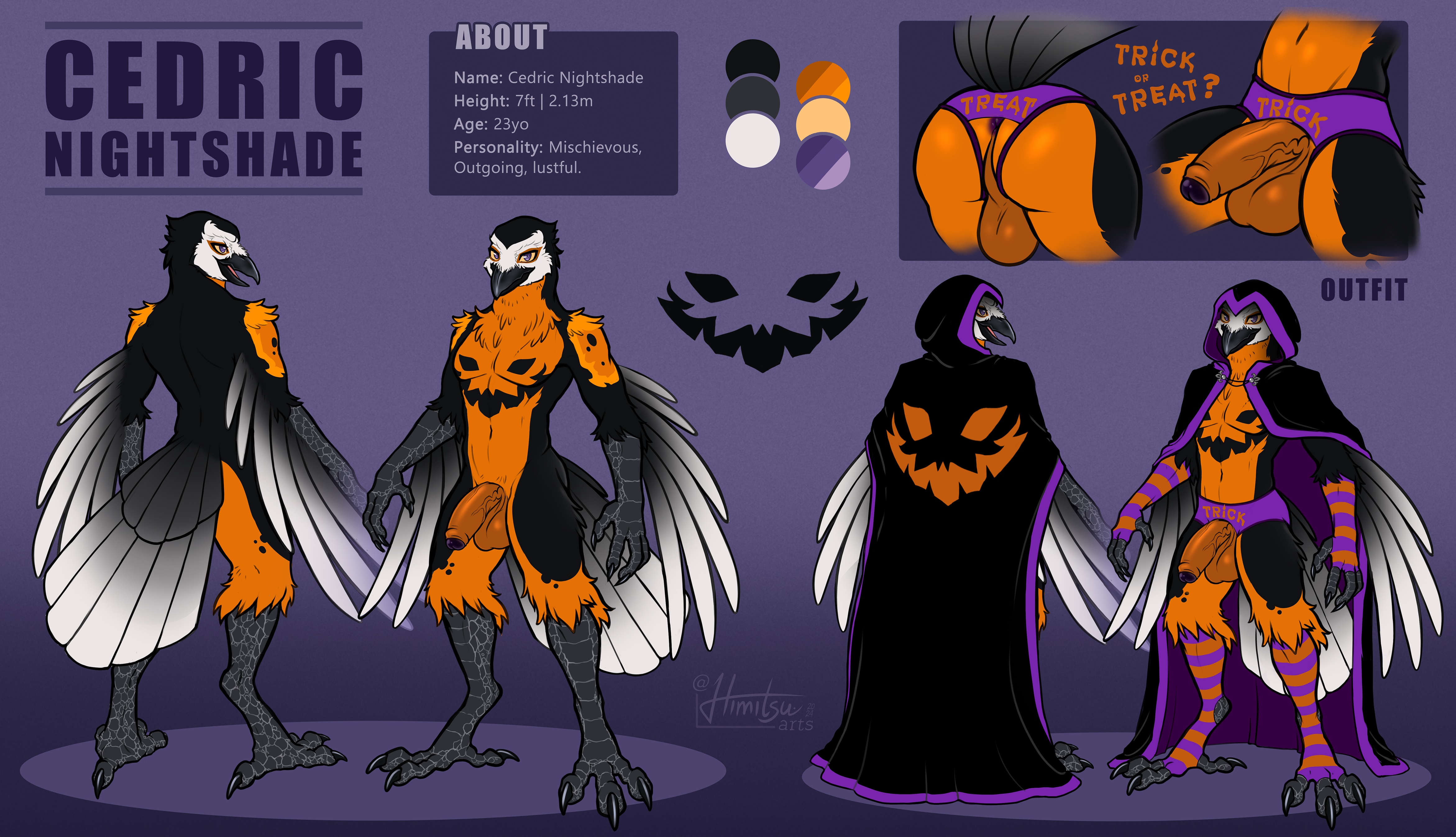 Cedric Nightshade (Furchev) Rule 34 Image