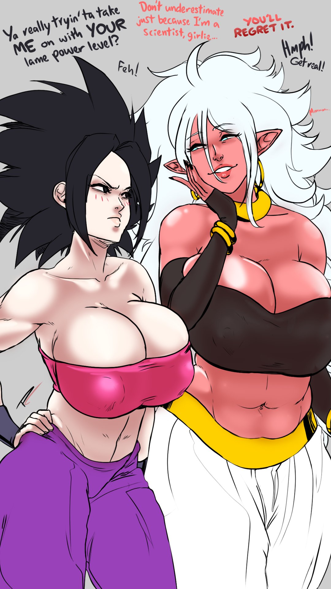 Android 21 (Dragon Ball) Rule 34 Image