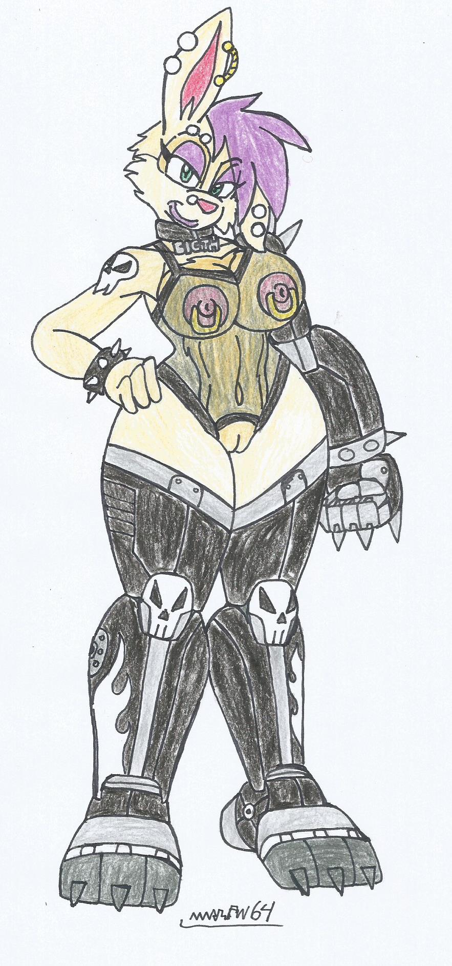 Bunnie Rabbot (Sonic Satam) Rule 34 Image