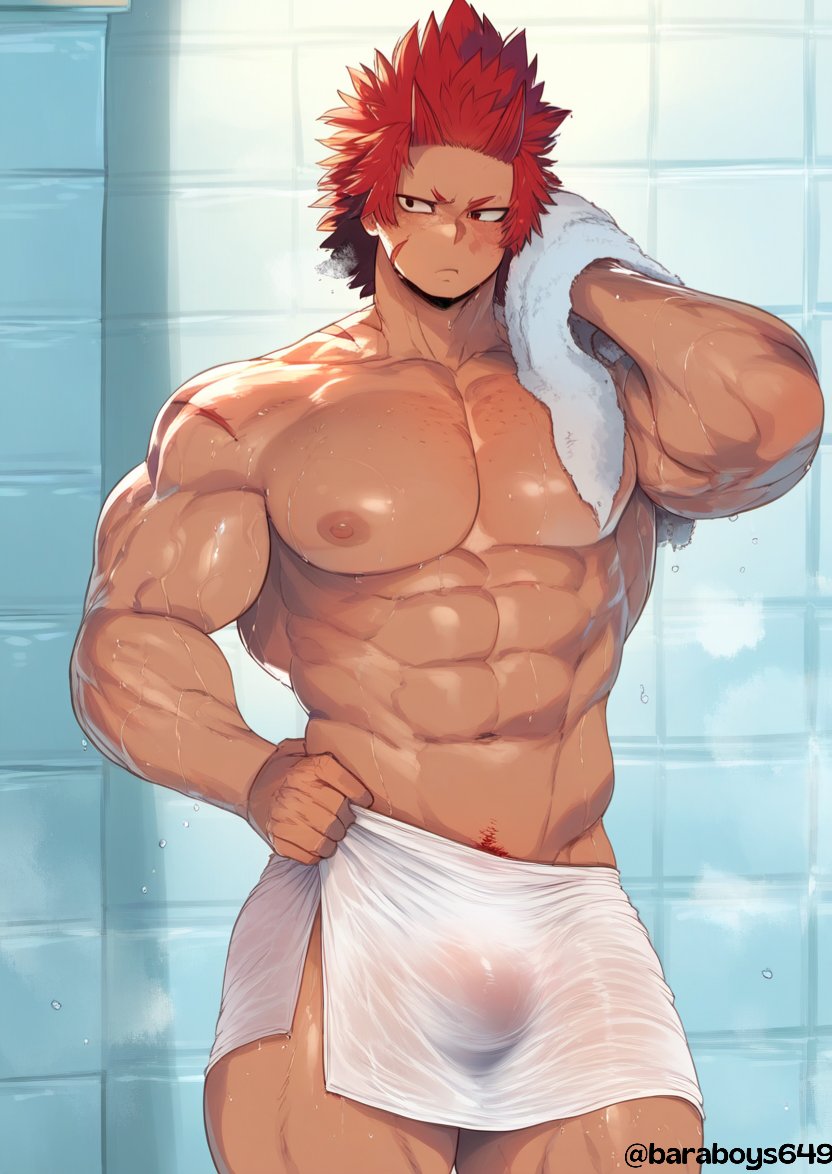 Eijirou Kirishima (My Hero Academia) Rule 34 Image