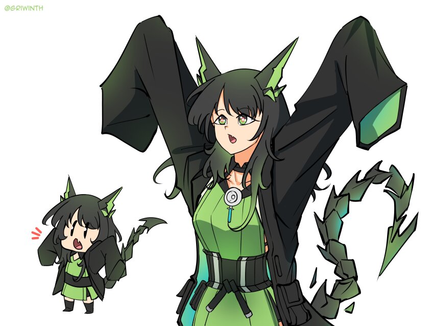 Mon3tr (Arknights) Rule 34 Image