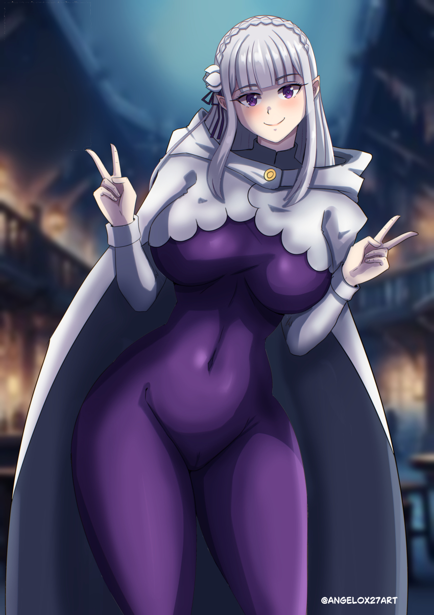Emilia (Re:Zero) Rule 34 Image