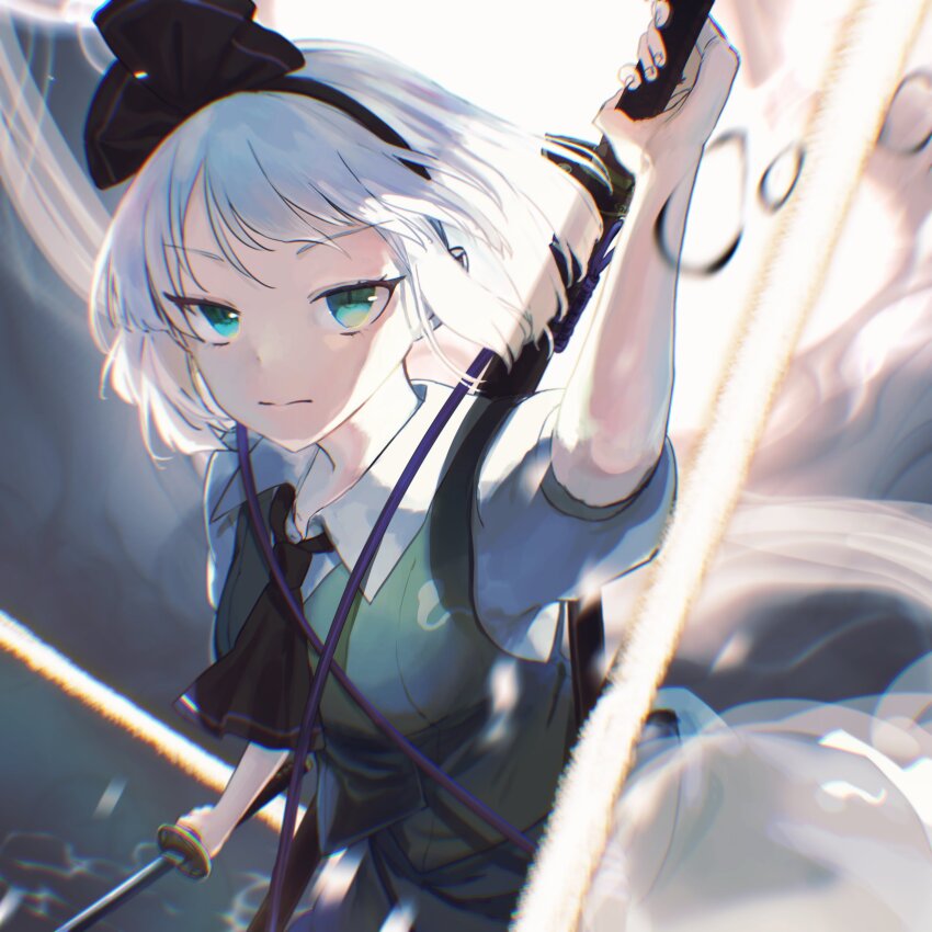 Konpaku Youmu (Touhou) Rule 34 Image