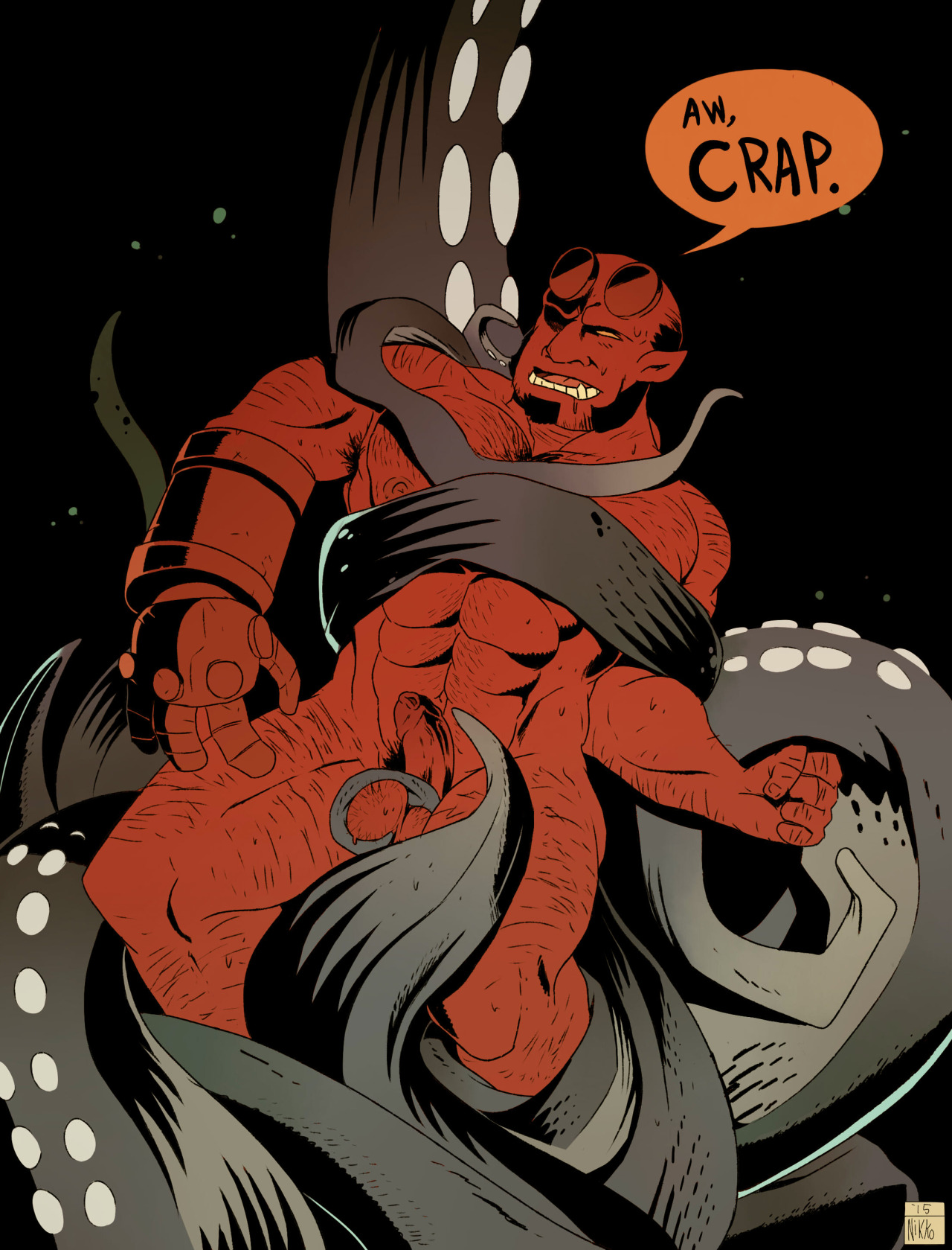 Hellboy (Hellboy (Series)) Rule 34 Image