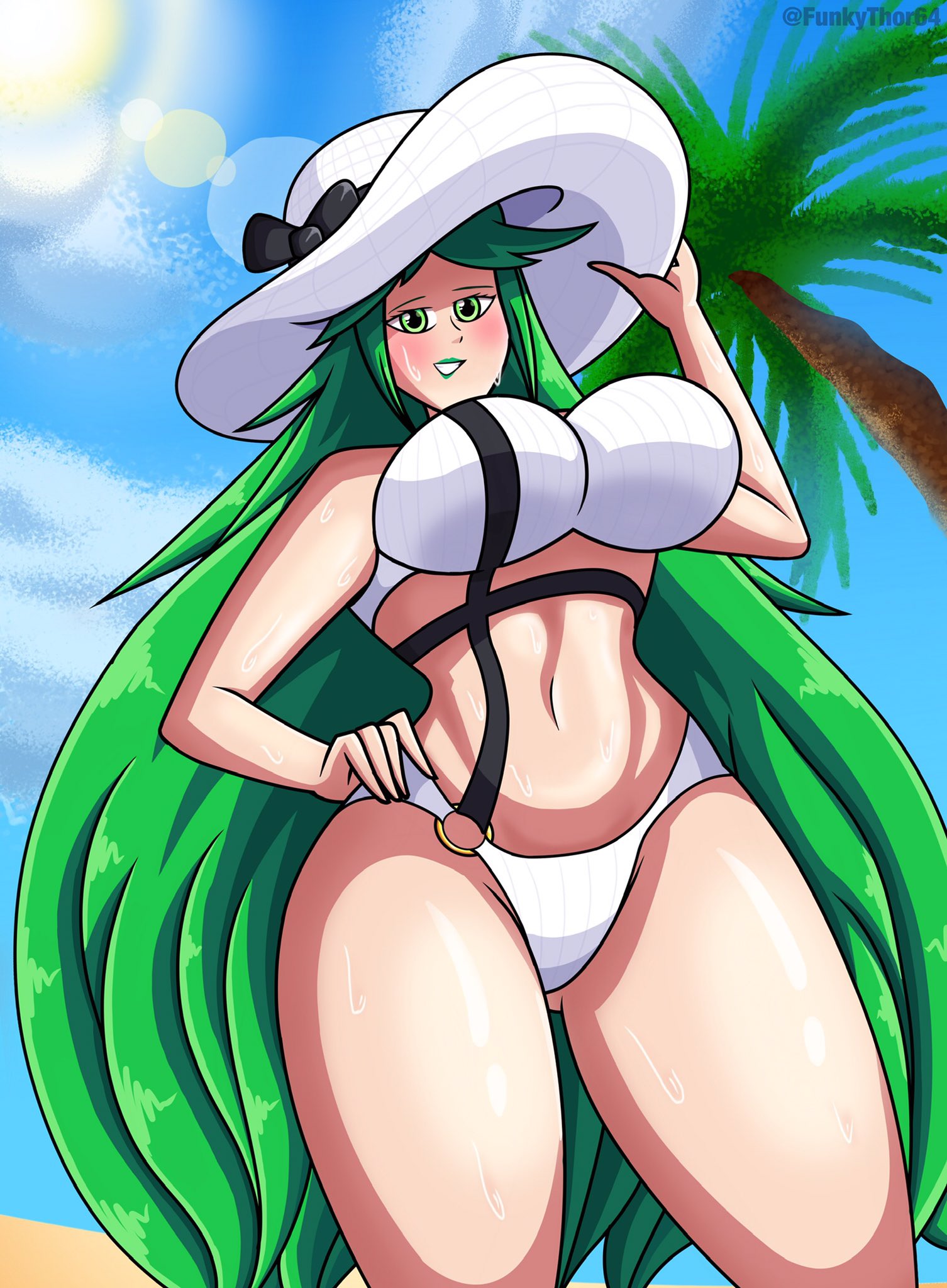 Palutena (Kid Icarus) Rule 34 Image
