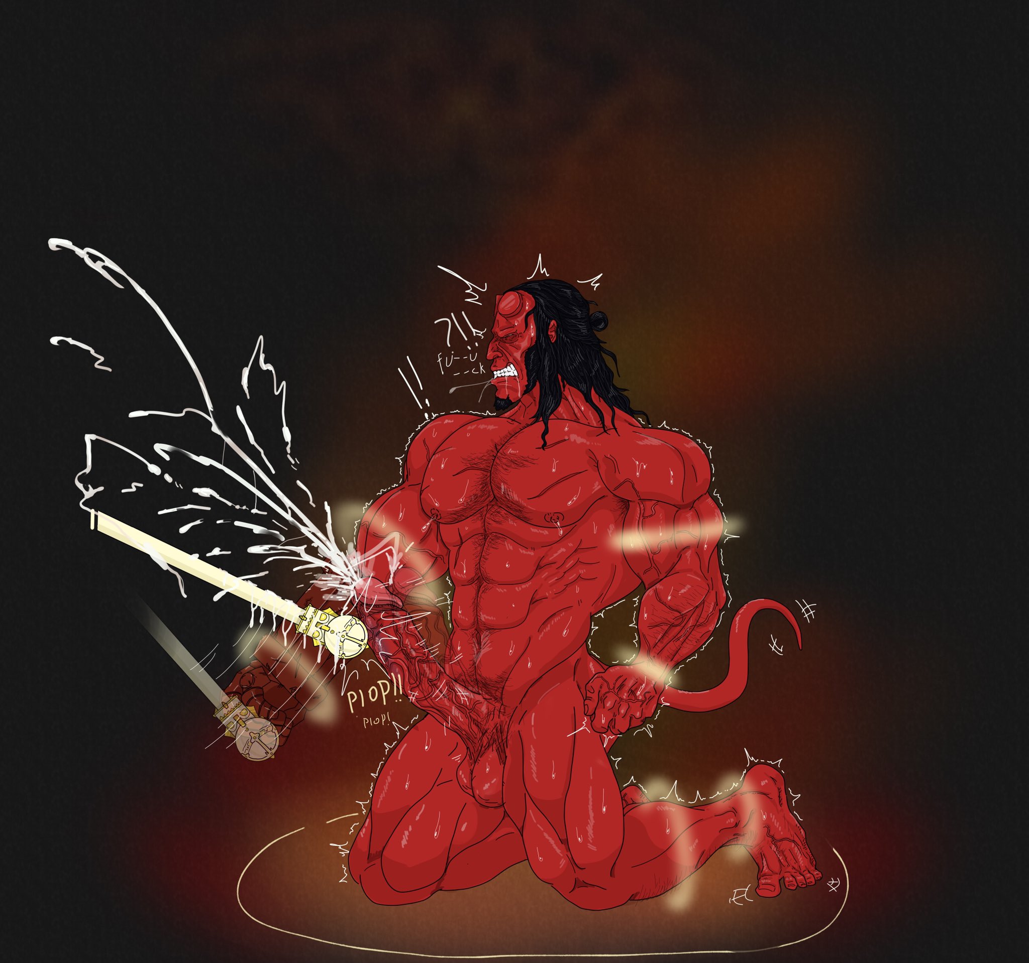 Hellboy (Hellboy (Series)) Rule 34 Image