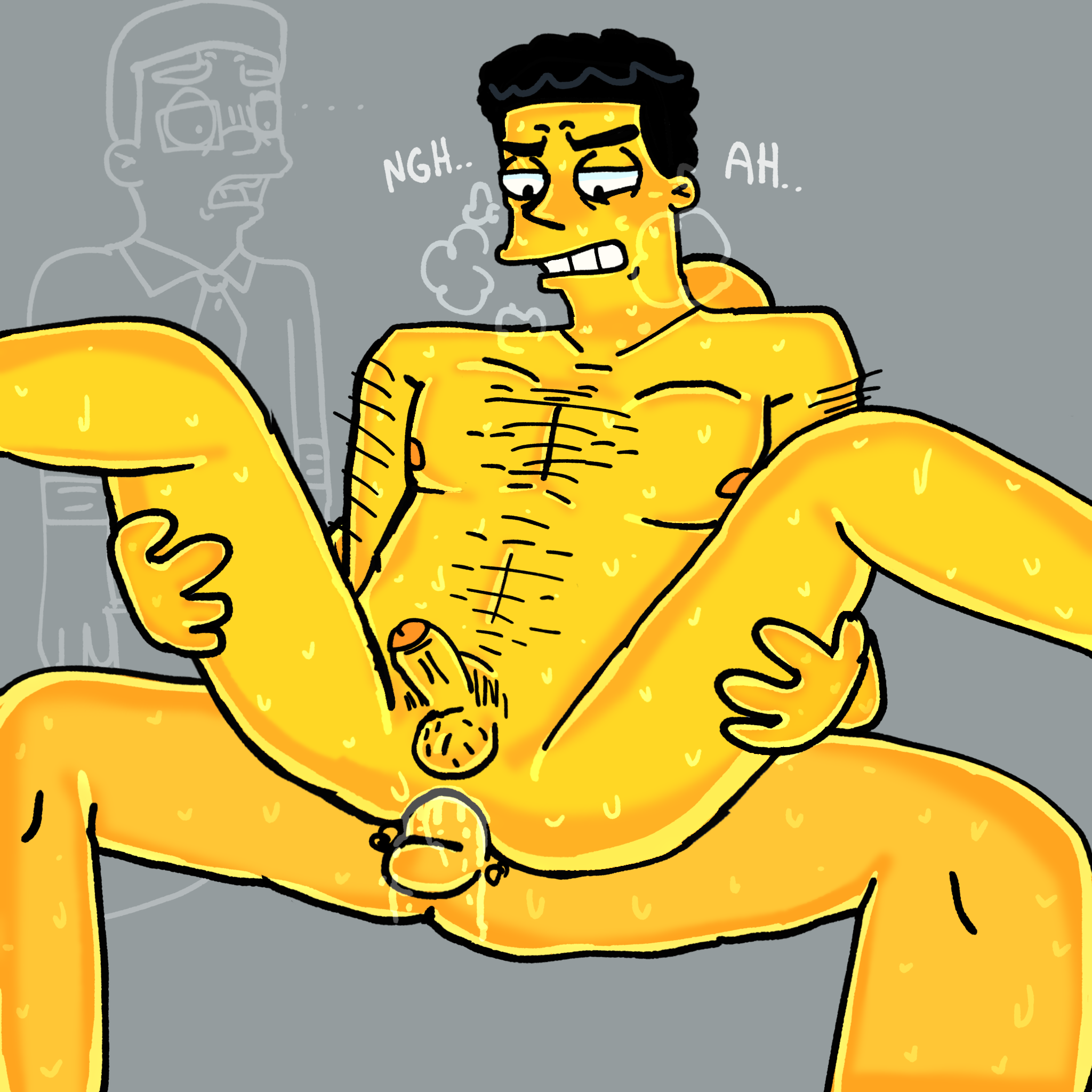 Anonymous Male (Frank Grimes) Rule 34 Image