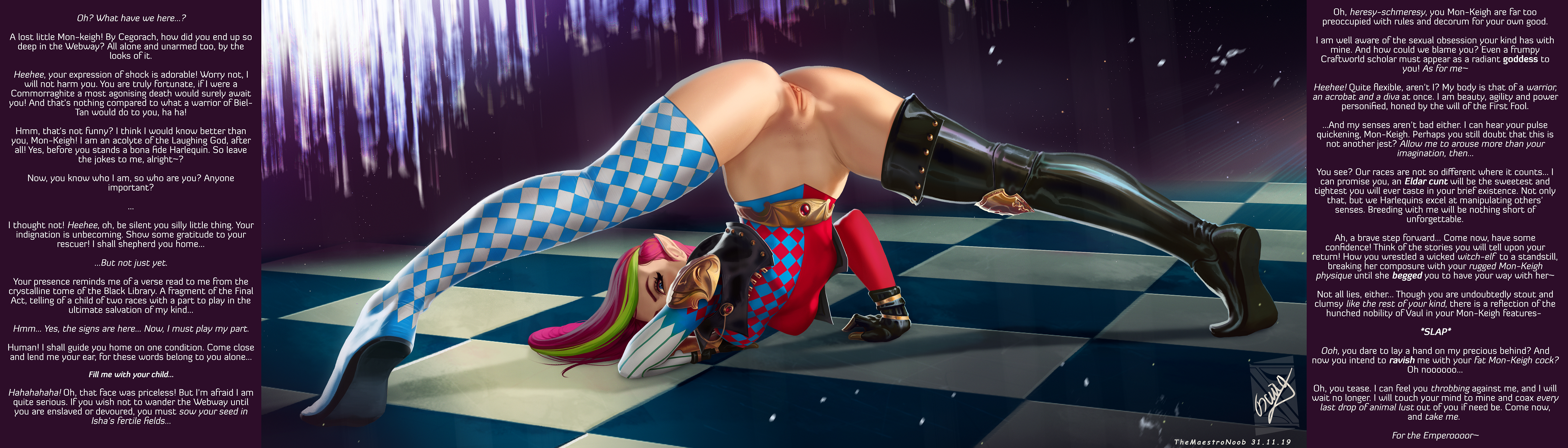Harlequin (Warhammer) Rule 34 Image
