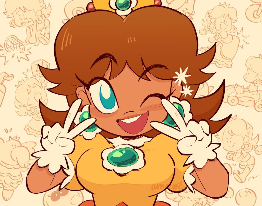 Princess Daisy (Mario (Series)) Rule 34 Image
