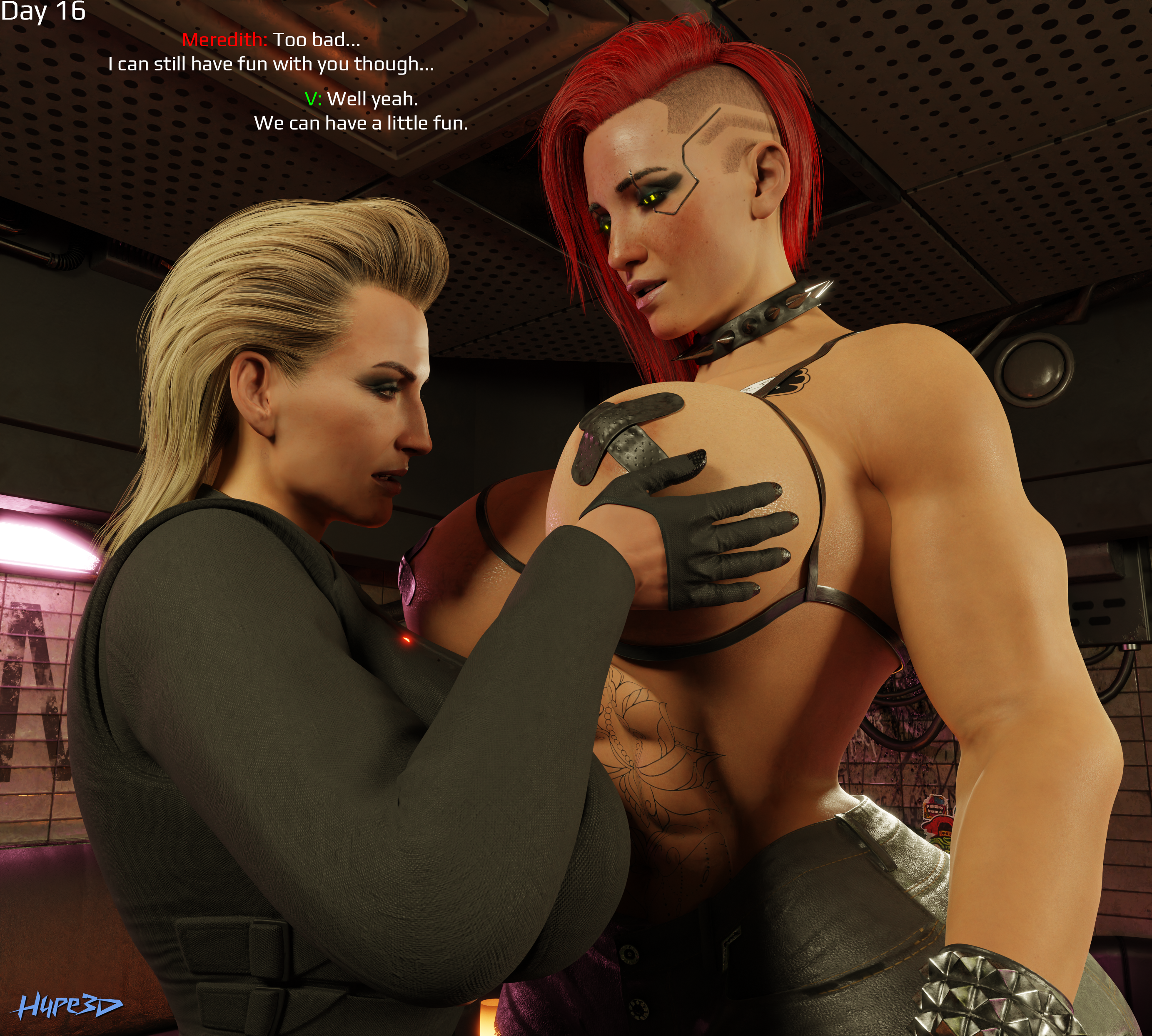 V (Cyberpunk 2077) Rule 34 Image