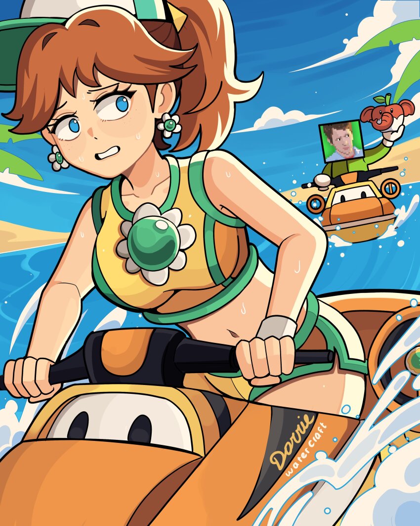 Princess Daisy (Mario (Series)) Rule 34 Image