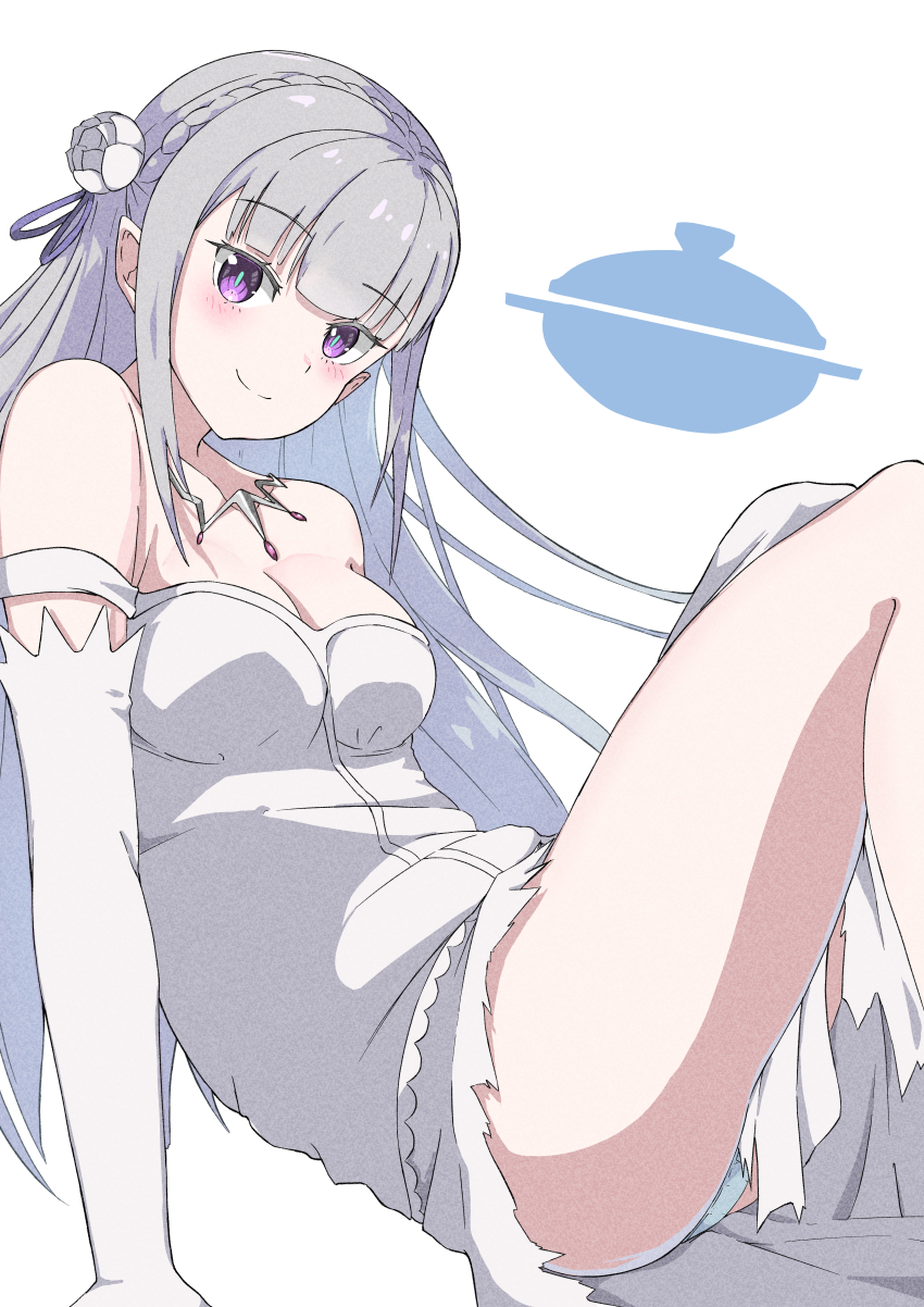 Emilia (Re:Zero) Rule 34 Image