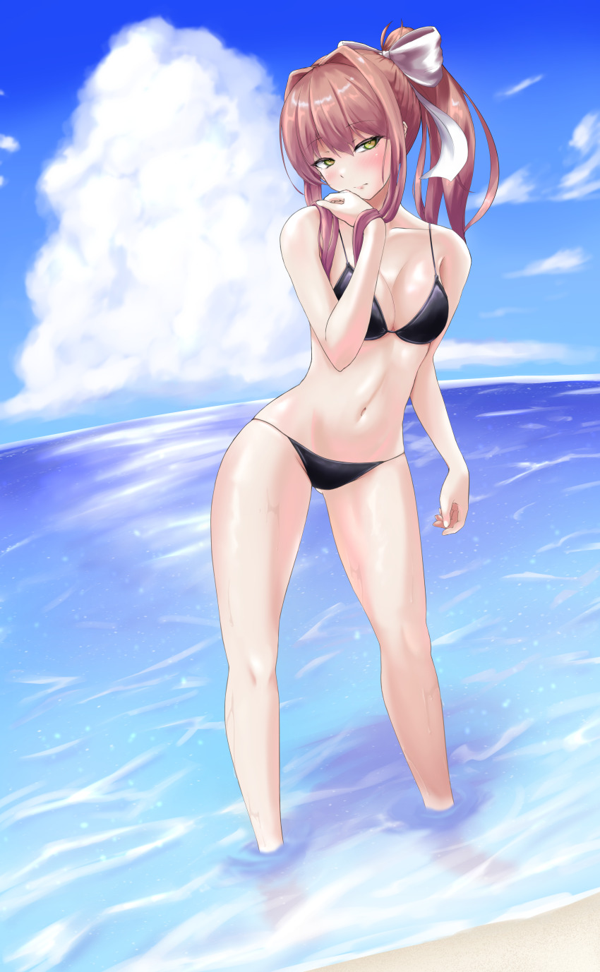 Monika (Doki Doki Literature Club) Rule 34 Image