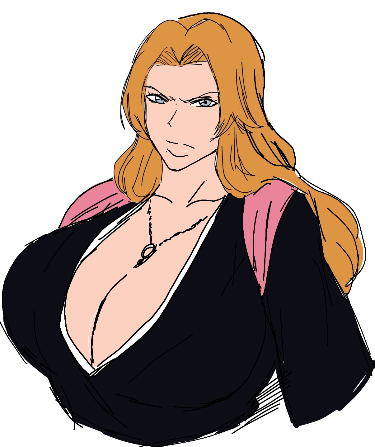 Matsumoto Rangiku (Bleach) Rule 34 Image