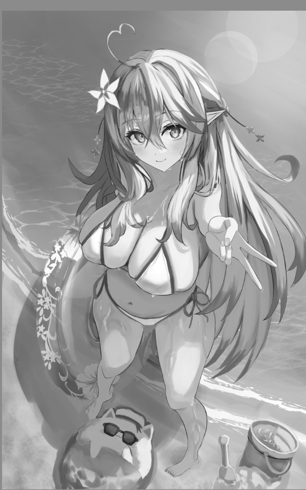 Yukihana Lamy (Hololive) Rule 34 Image