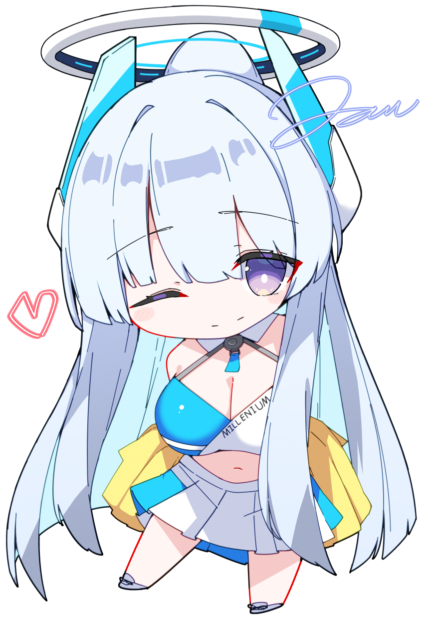 Millennium Cheerleader Outfit (Blue Archive) Rule 34 Image