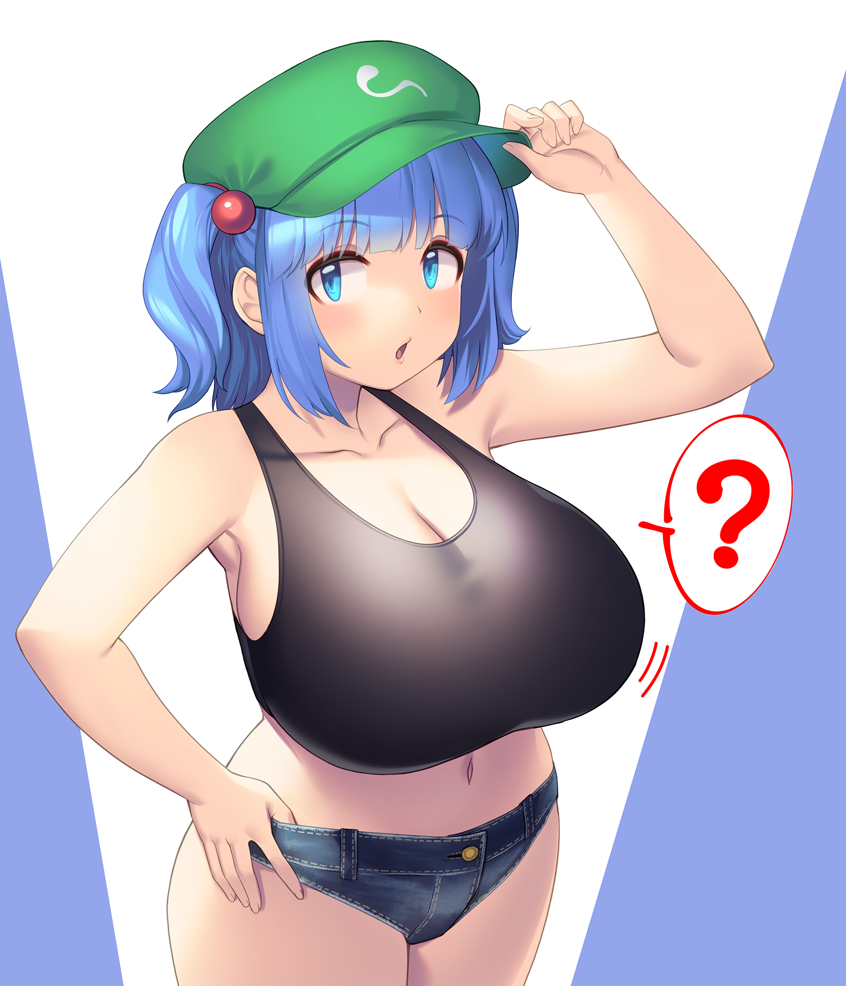 Nitori Kawashiro (Touhou) Rule 34 Image