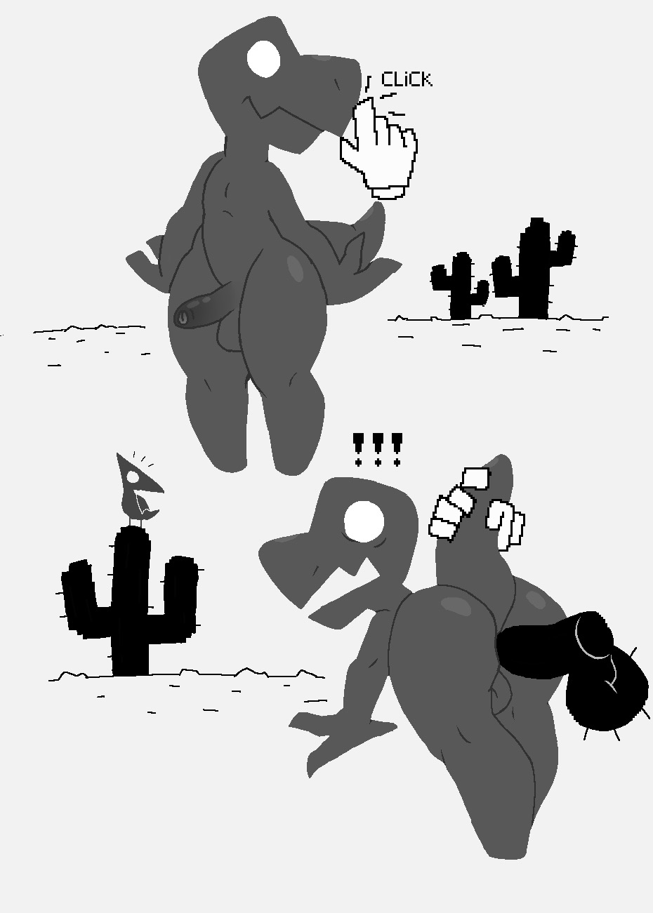 Dinosaur (Google Chrome) Rule 34 Image