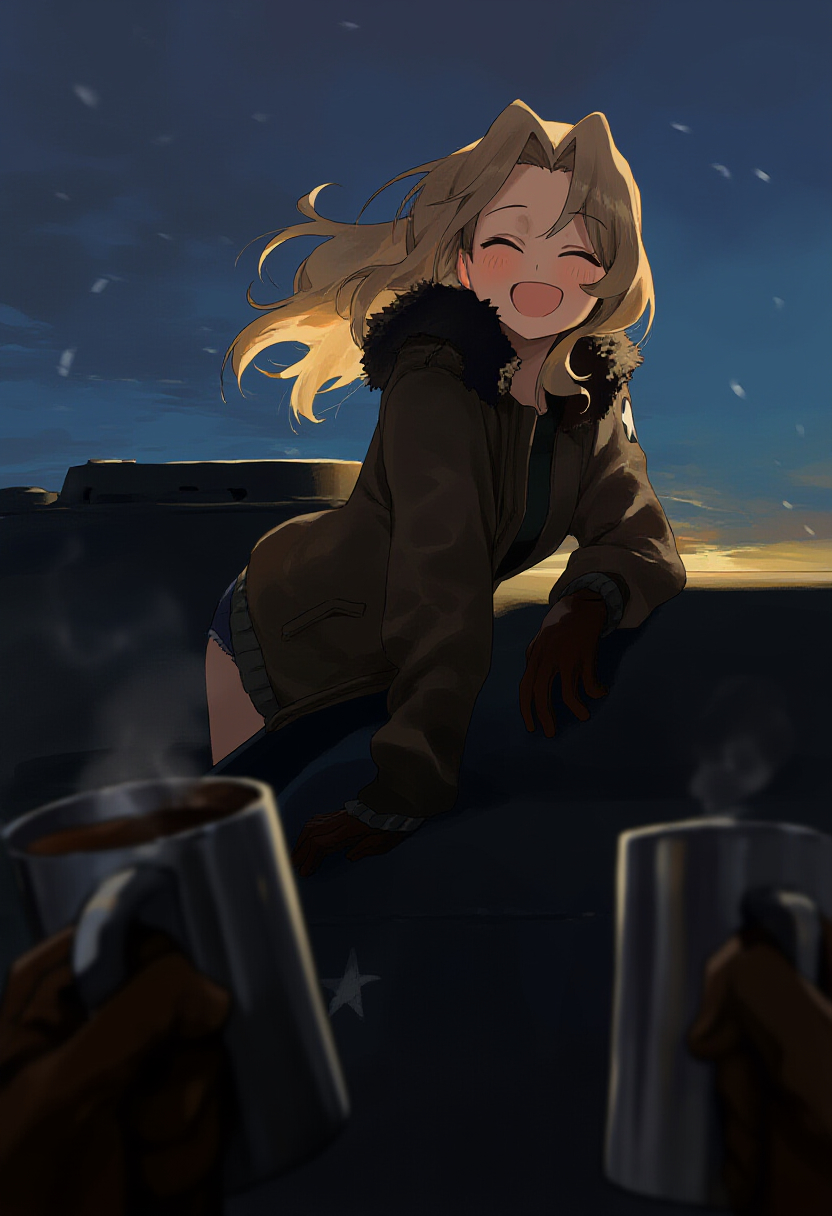 Kay (Girls Und Panzer) Rule 34 Image