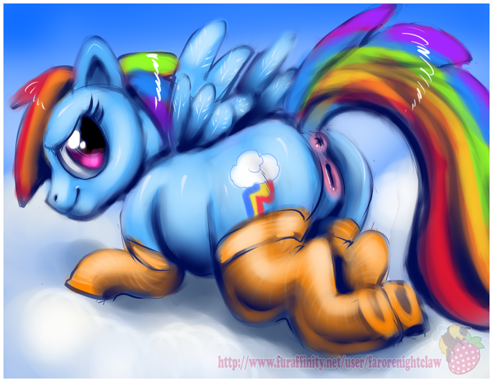 Rainbow Dash (Mlp) Rule 34 Image
