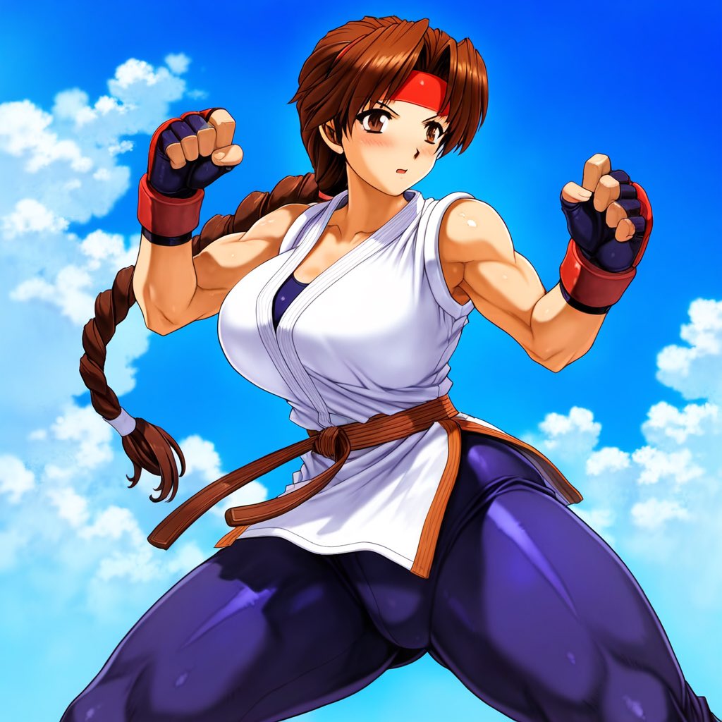 Yuri Sakazaki (King Of Fighters) Rule 34 Image