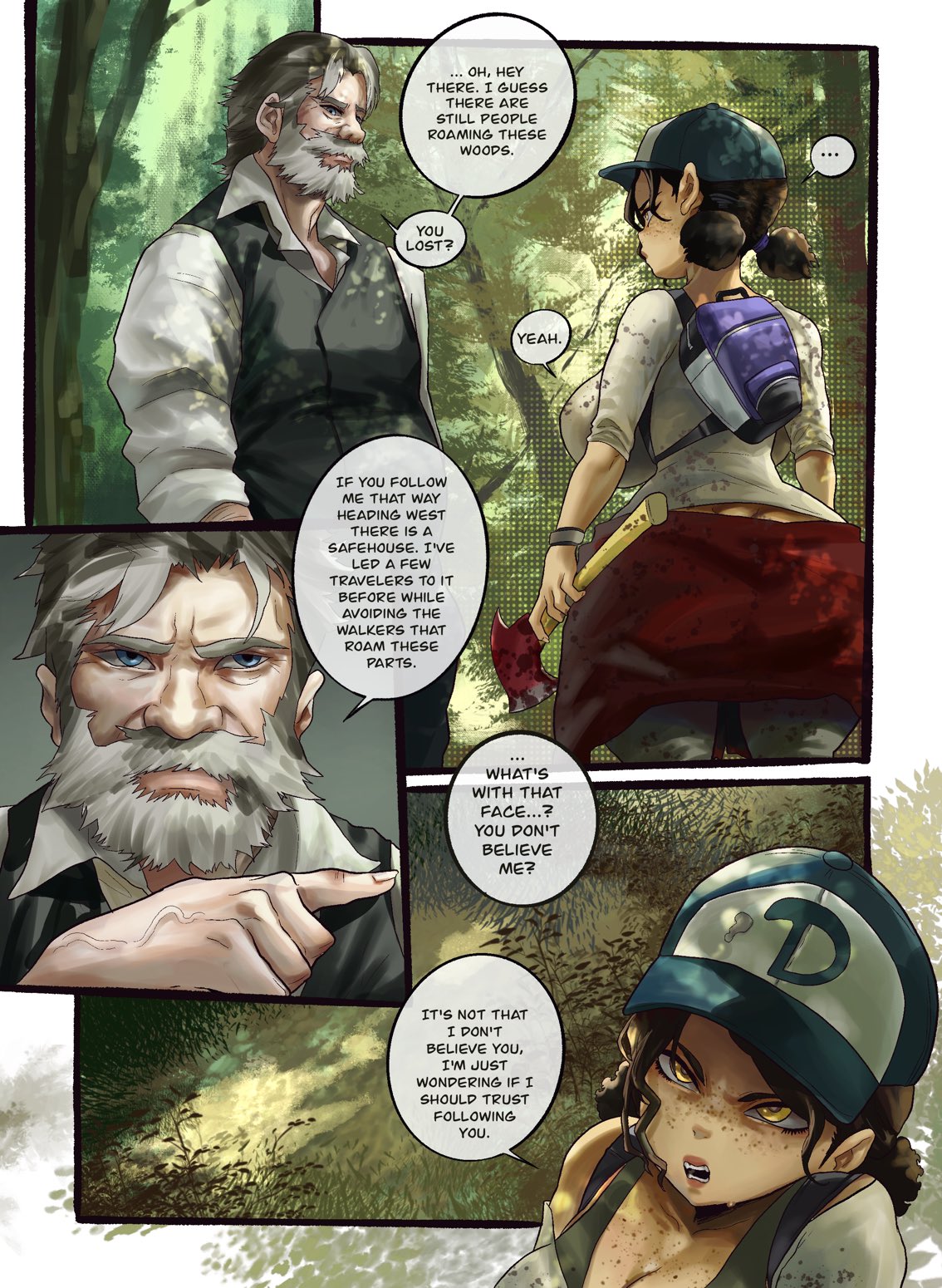 Clementine (The Walking Dead) Rule 34 Image