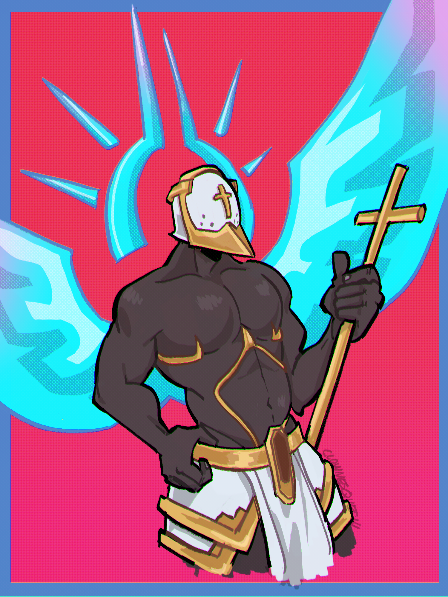 Gabriel (Ultrakill) Rule 34 Image