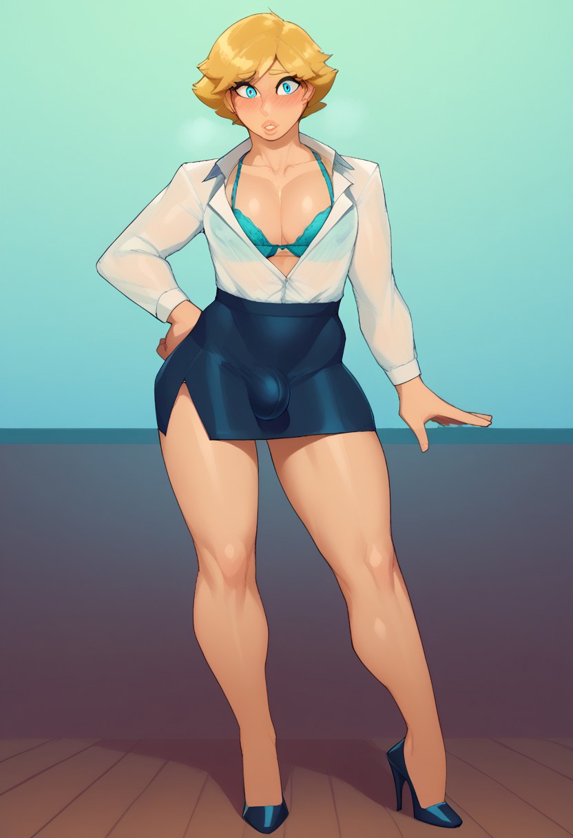 Blonde Hair Rule 34 Image