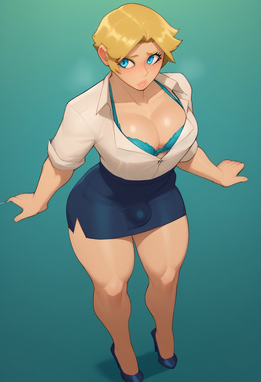 Blonde Hair Rule 34 Image