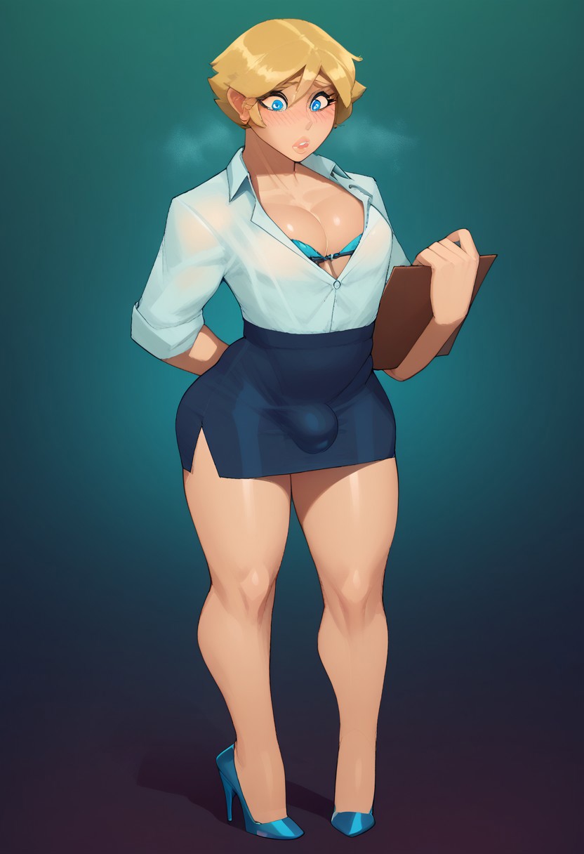 Blonde Hair Rule 34 Image