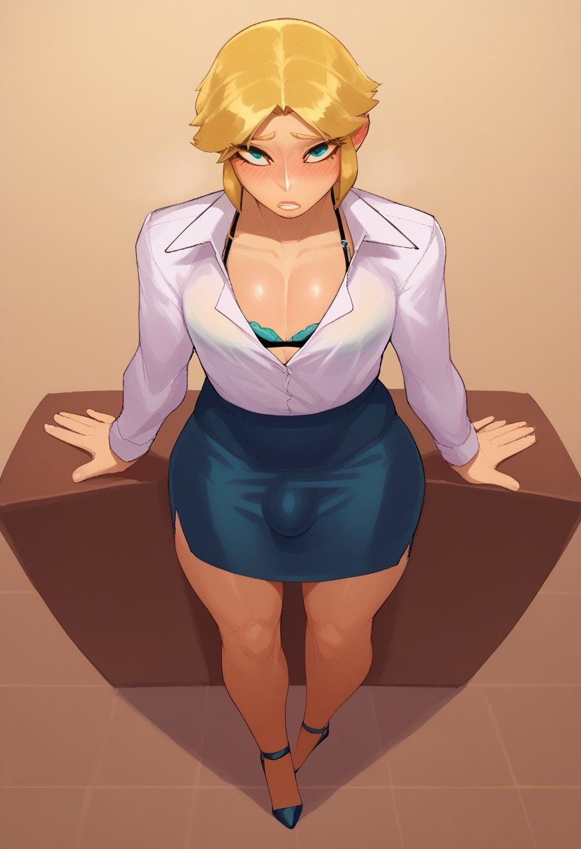 Blonde Hair Rule 34 Image