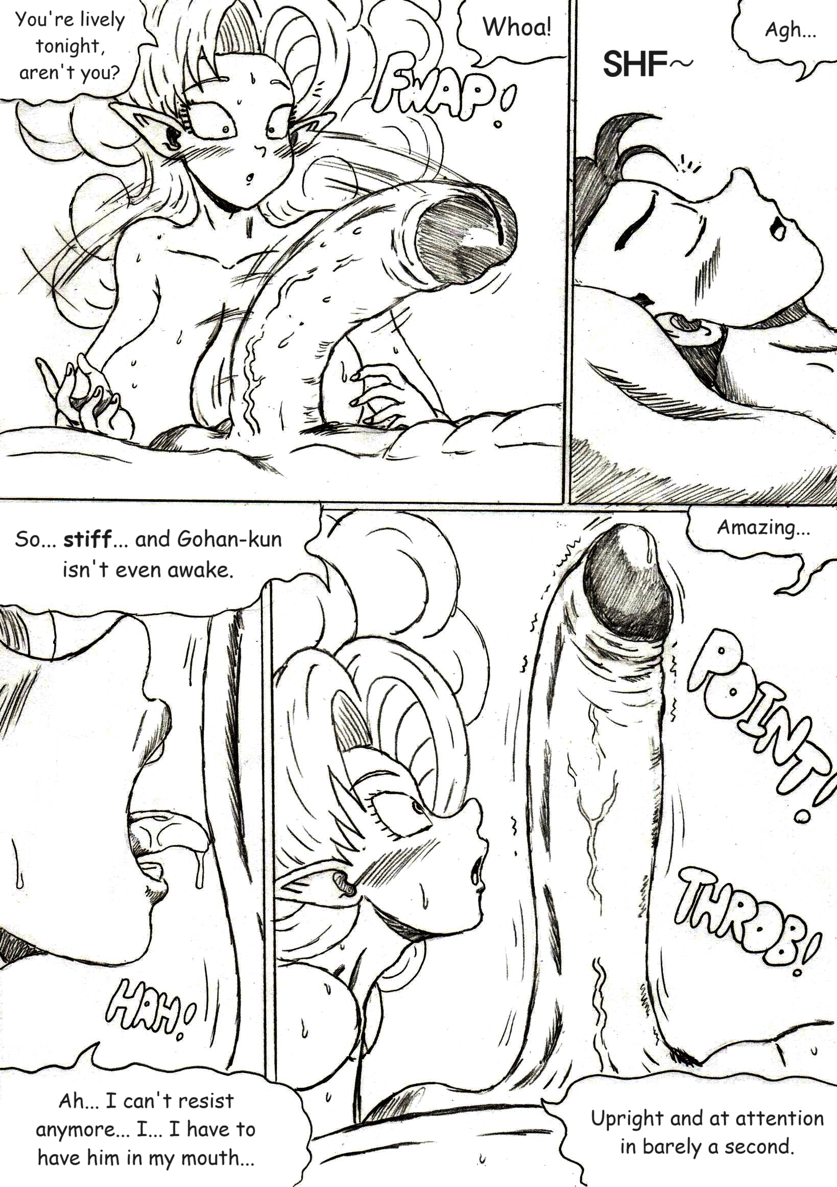 Son Gohan (Dragon Ball) Rule 34 Image