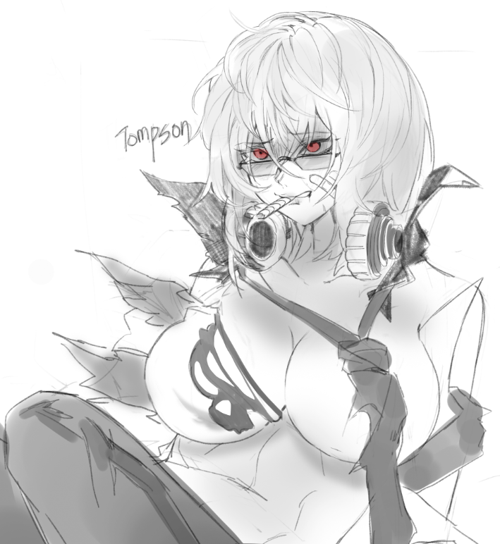 Thompson (Girls' Frontline) Rule 34 Image