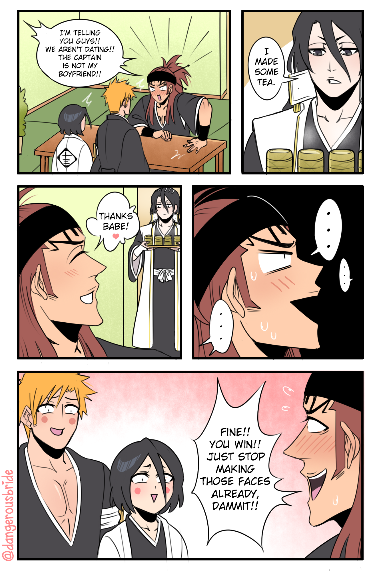 Abarai Renji (Bleach) Rule 34 Image