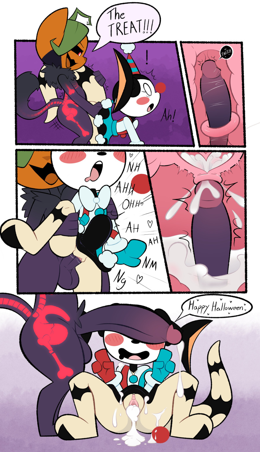 Ele Chan (Halloween) Rule 34 Image