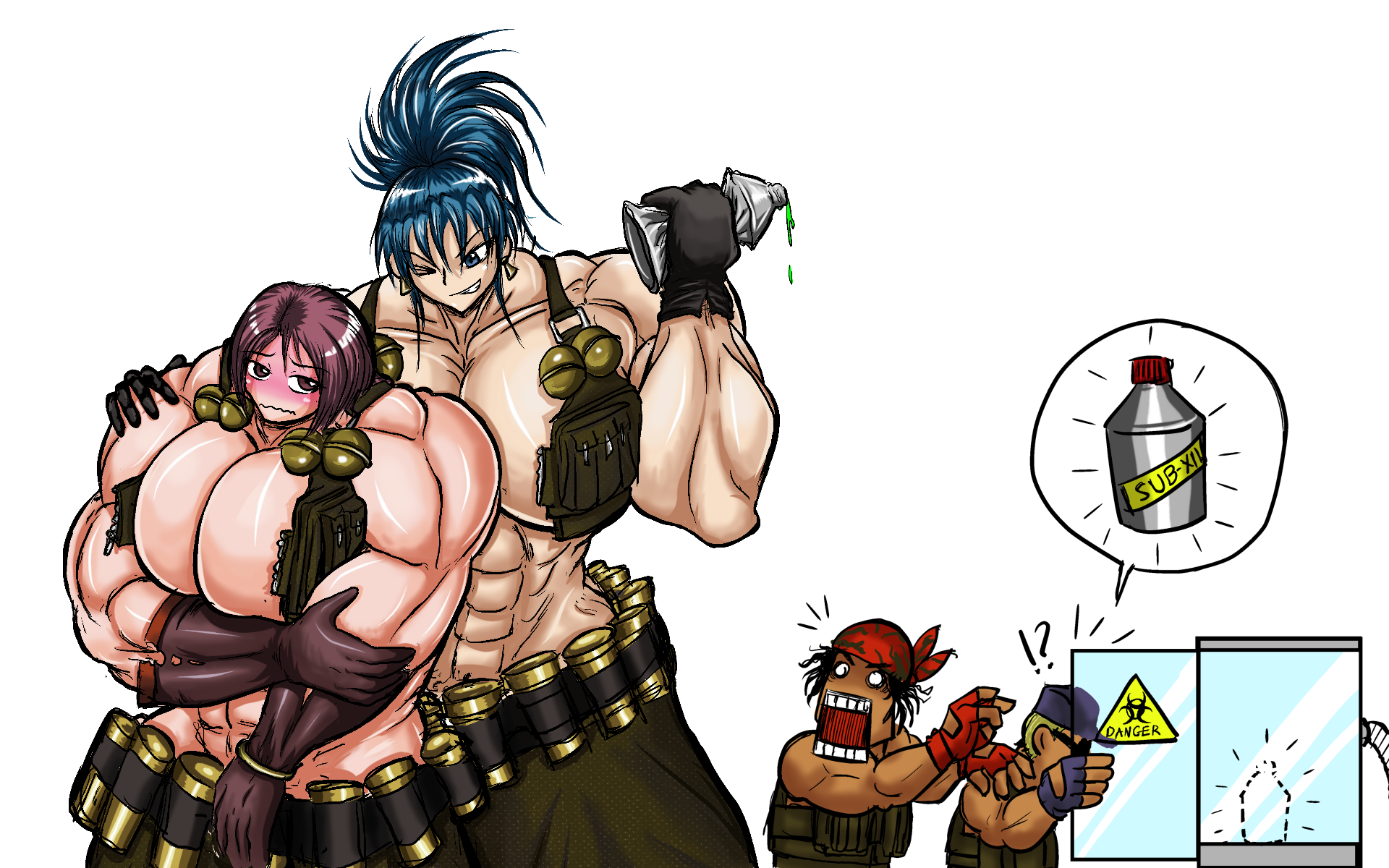 Clark Still (King Of Fighters) Rule 34 Image