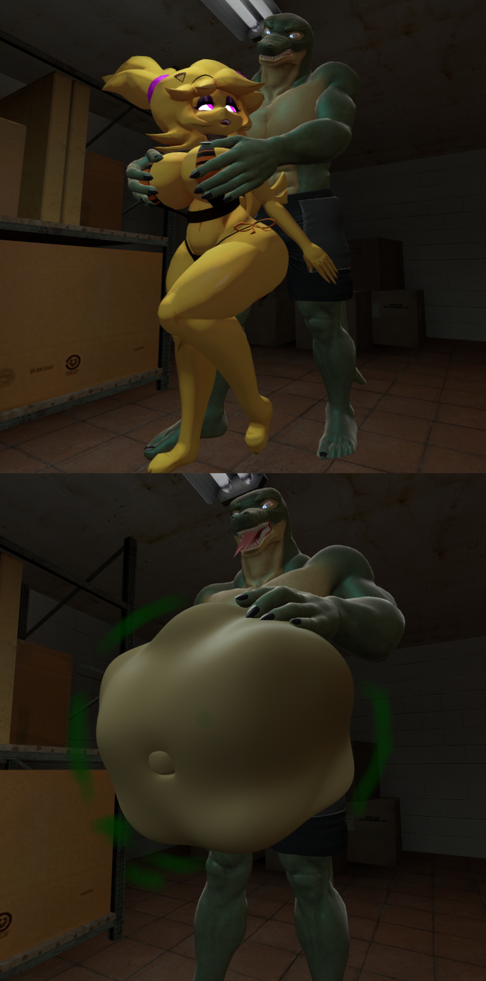 Chica (Cally3d) Rule 34 Image
