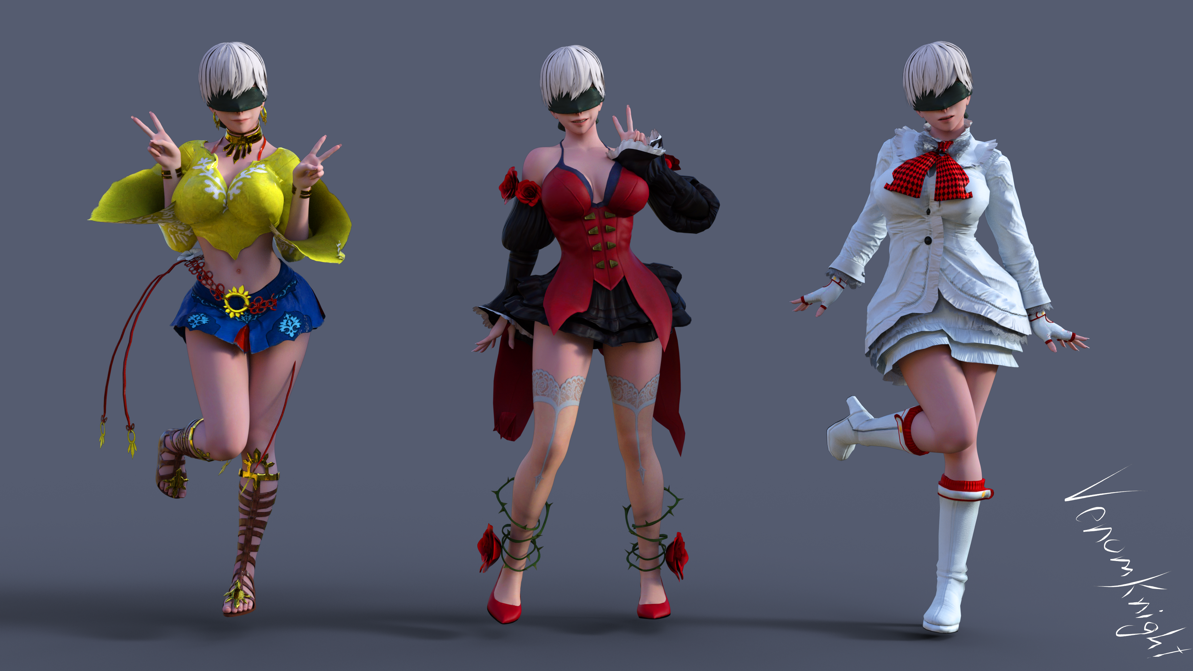 Weiss Schnee (Cosplay) Rule 34 Image