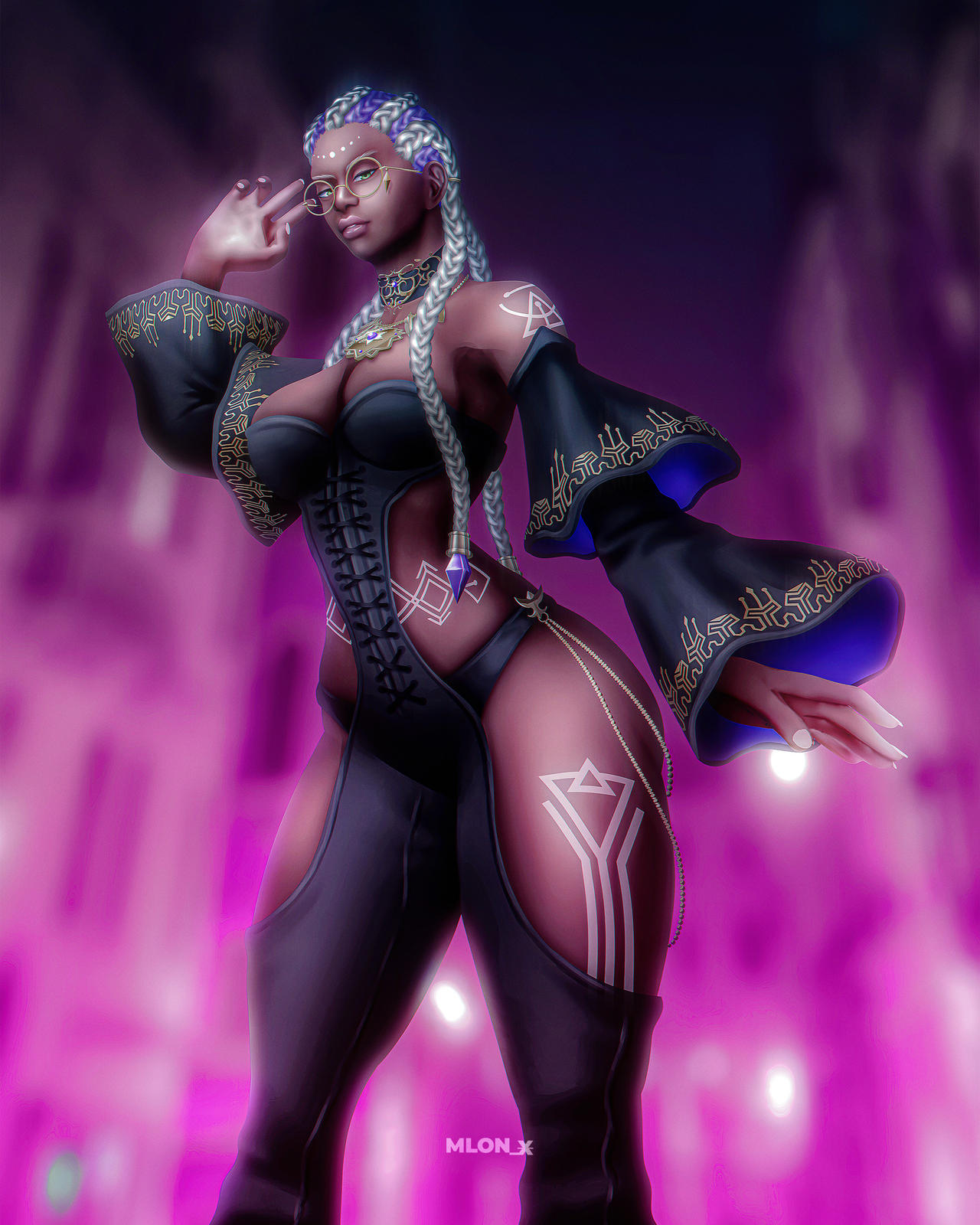 Dolores (Kof) Rule 34 Image