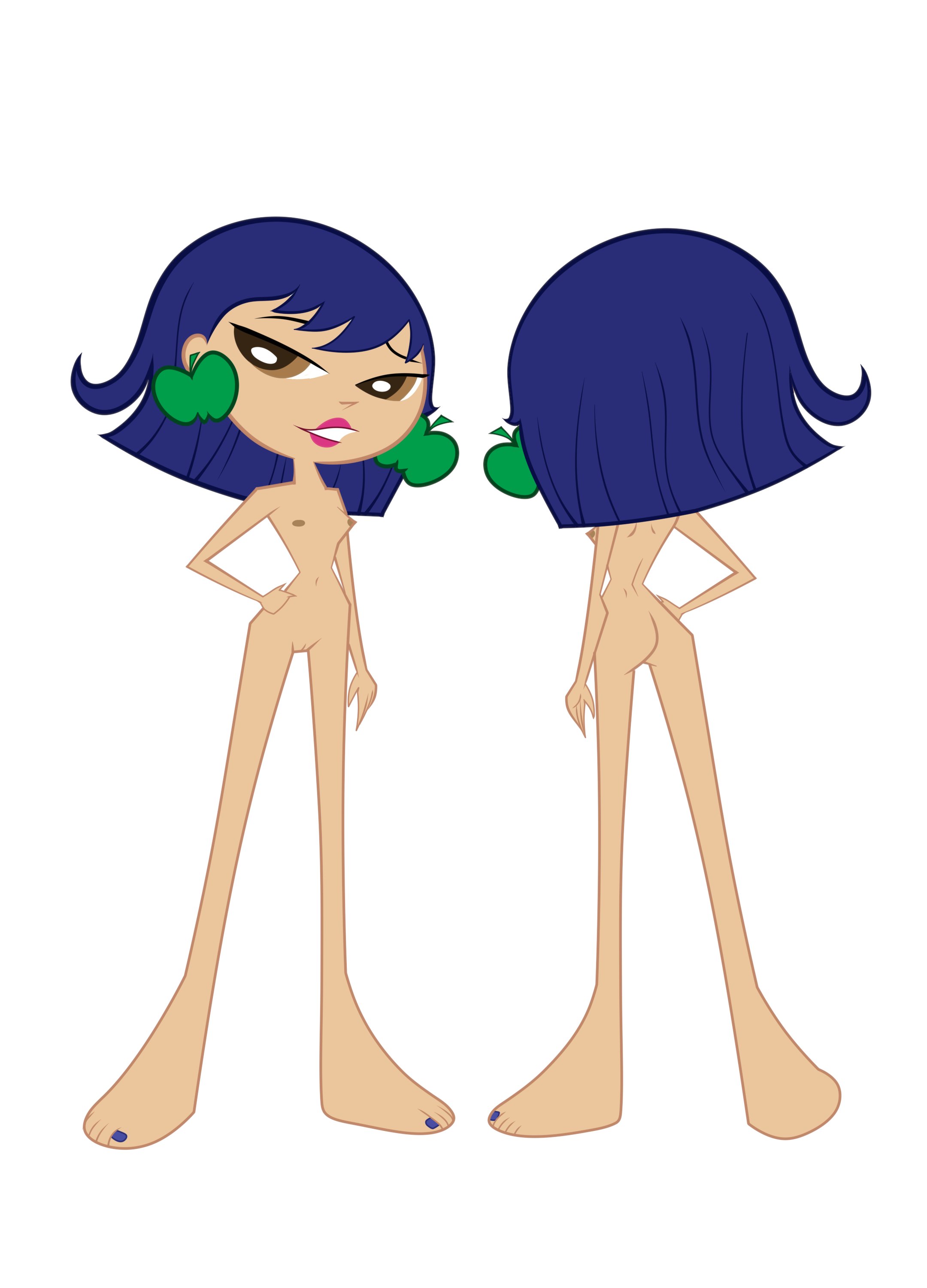 Apple Earrings Rule 34 Image