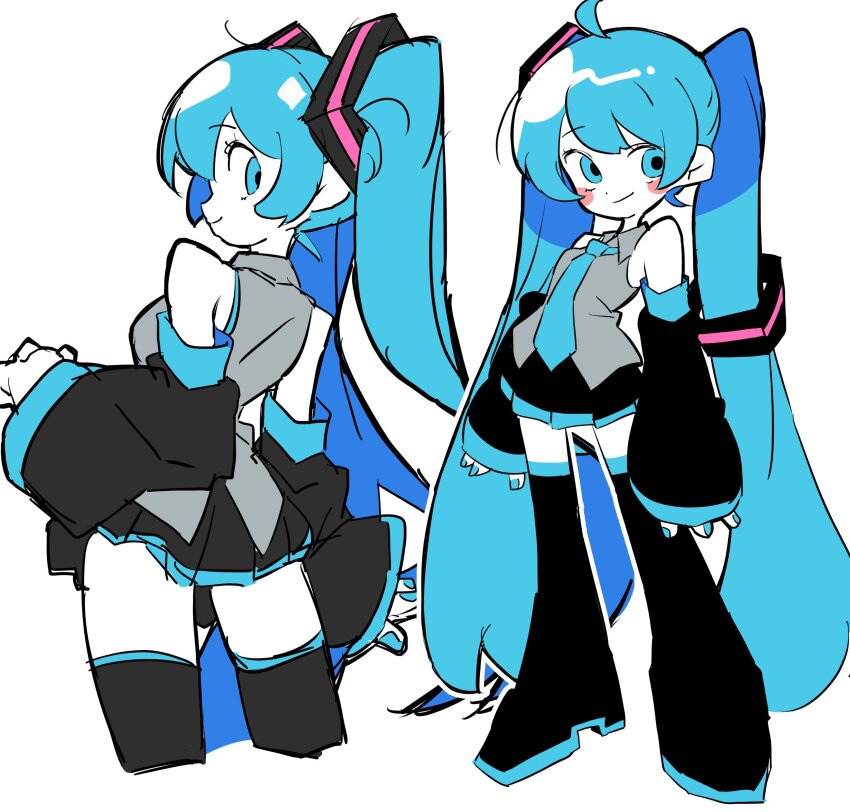 Hatsune Miku (Vocaloid) Rule 34 Image
