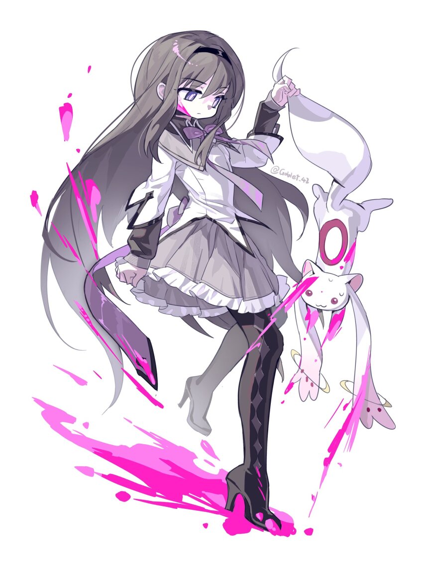 Akemi Homura (Kyubey) Rule 34 Image