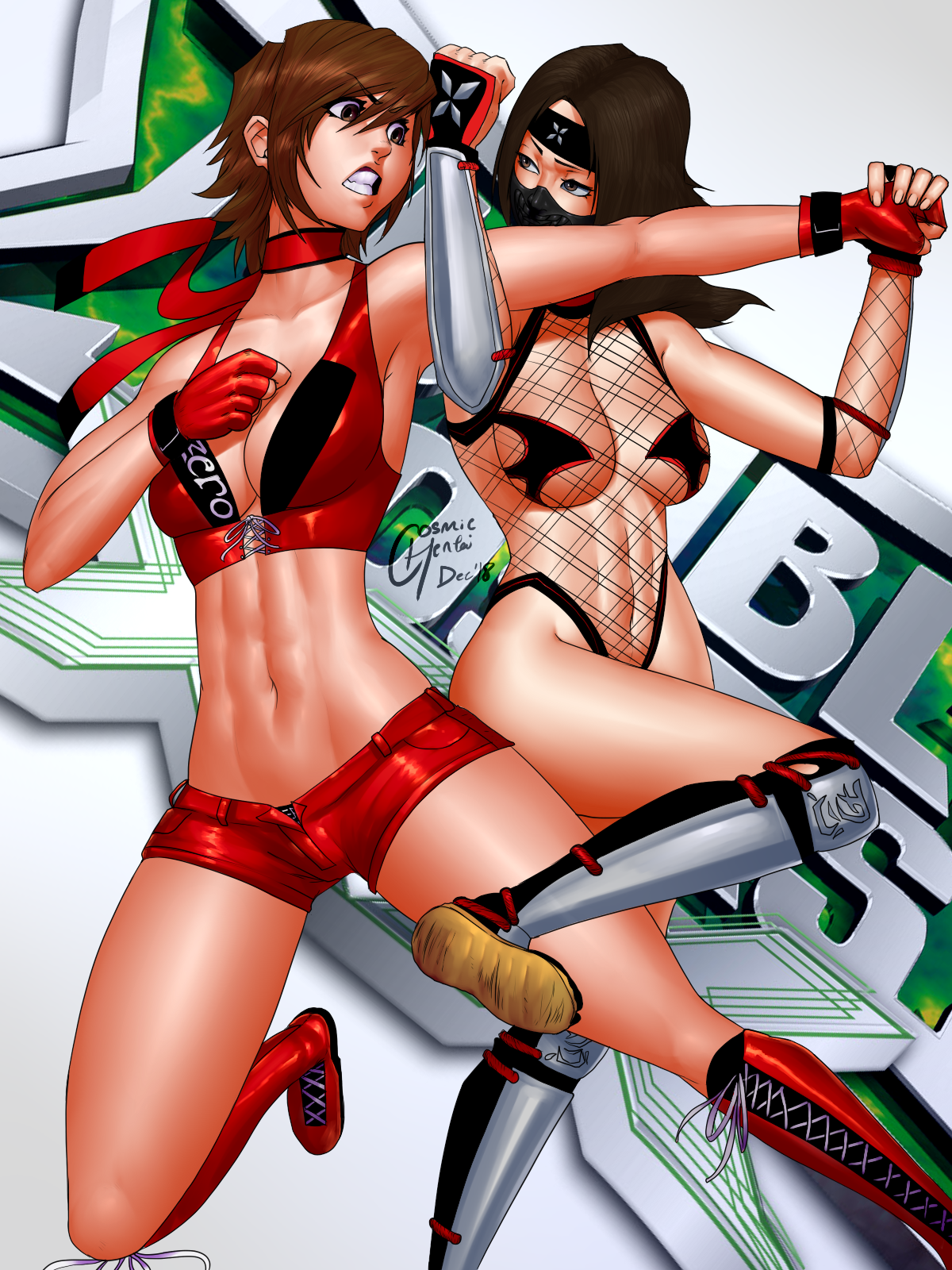 Benikage (Rumble Roses) Rule 34 Image