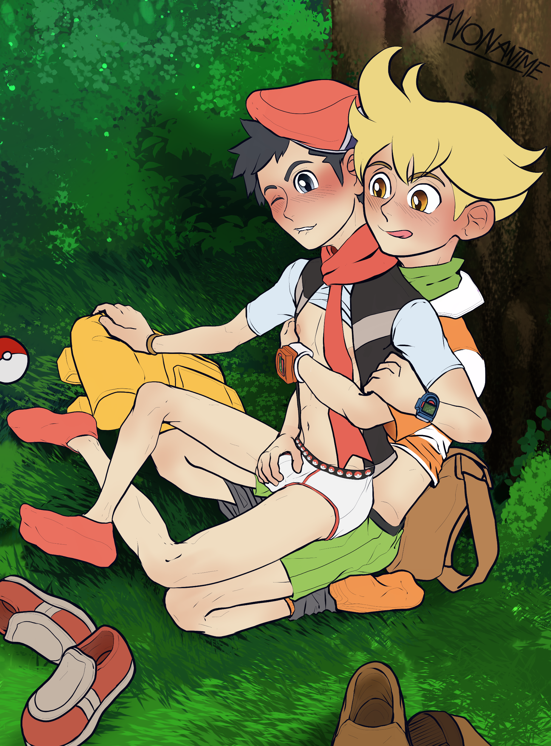Barry (Pokemon) Rule 34 Image