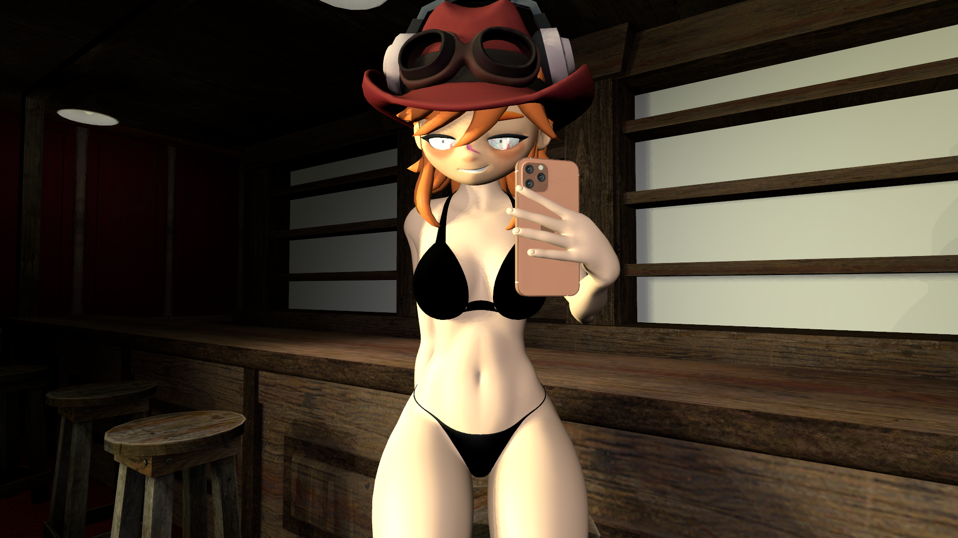 Human Meggy (Smg4) Rule 34 Image