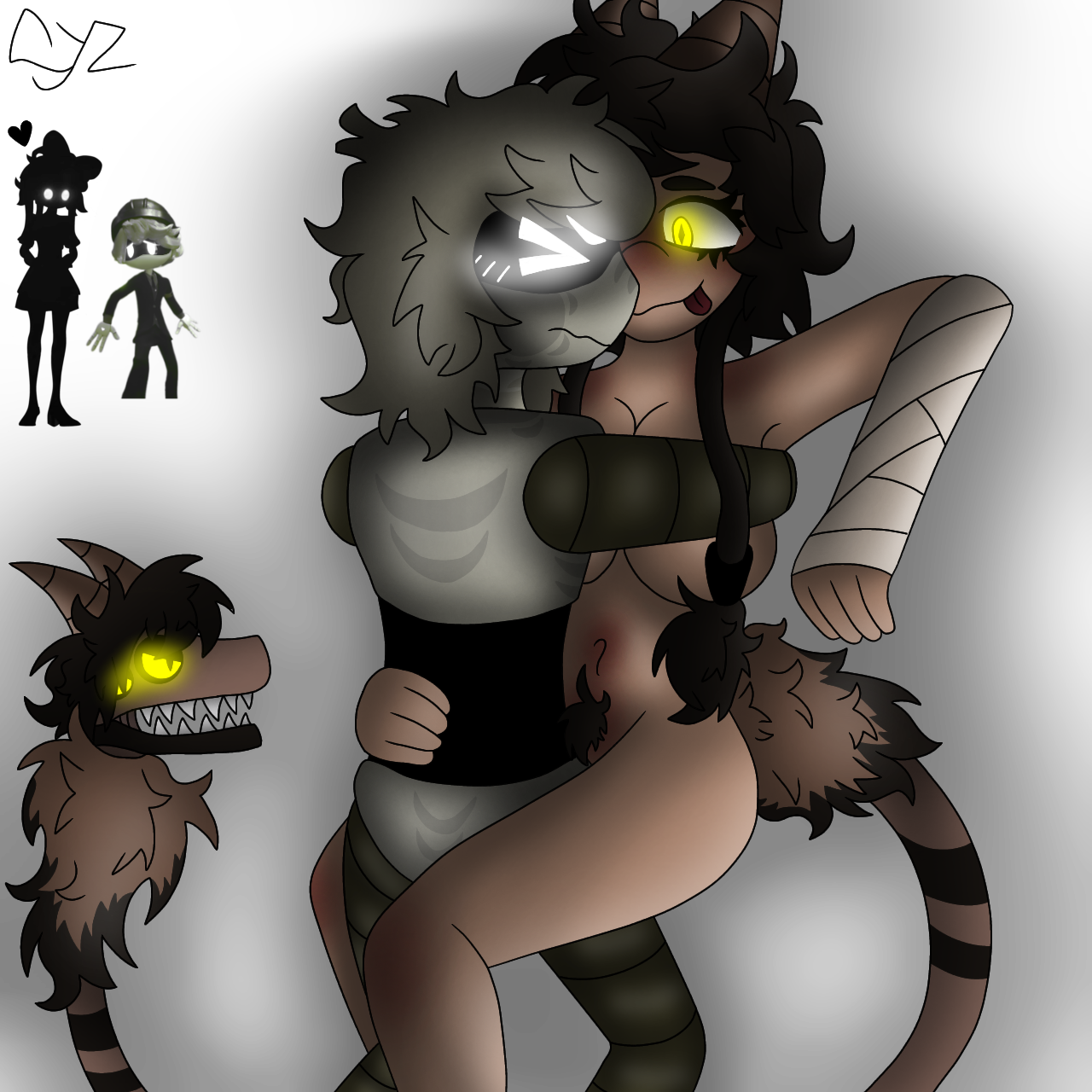Cyn Tail (Murder Drones) Rule 34 Image